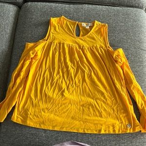Michael Kors cold shoulder top